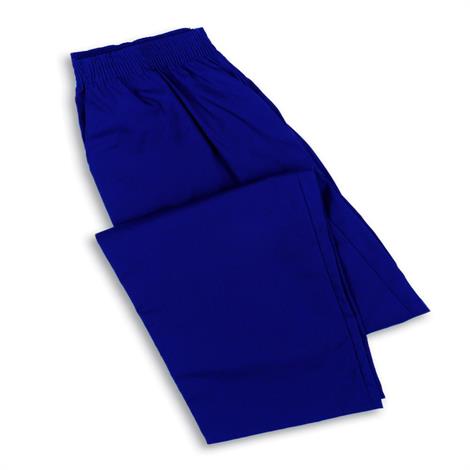 navy blue elastic waist pants