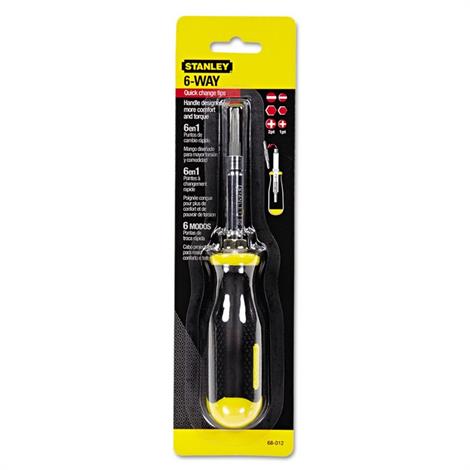 Stanley Tools 6 Way Screwdriver 68 012 Tools Specialty Equipment