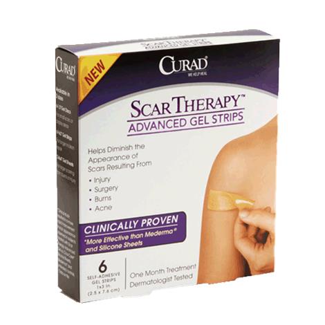 Medline Curad Advanced Scar Therapy Gel Strips | Scar Management