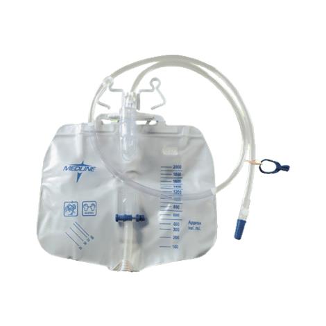 Medline Urinary Drainage Bag With Anti Reflux Device | Drainage Bags