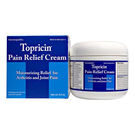 Topricin Moisturizing Pain Relief Cream For Arthritis And Joint Pain ...