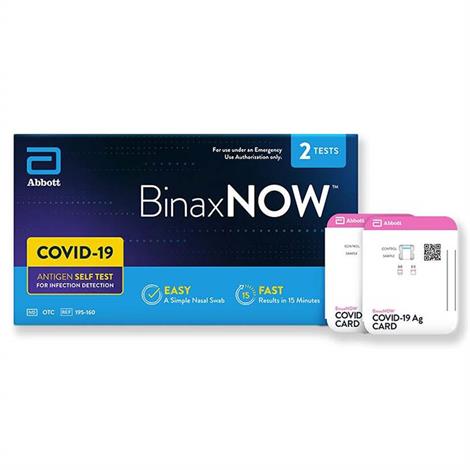 Buy BinaxNOW COVID-19 Antigen Self Test Kit
