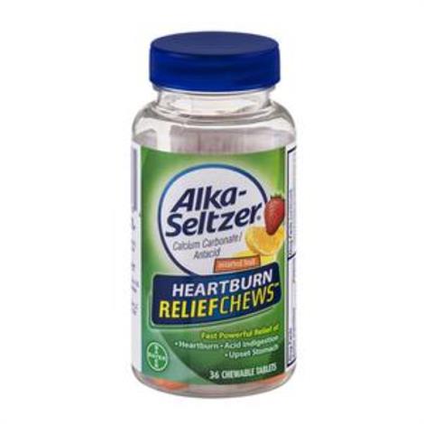 Bayer Alka Seltzer Extra Strength Heartburn Relief Chews Tablet ...