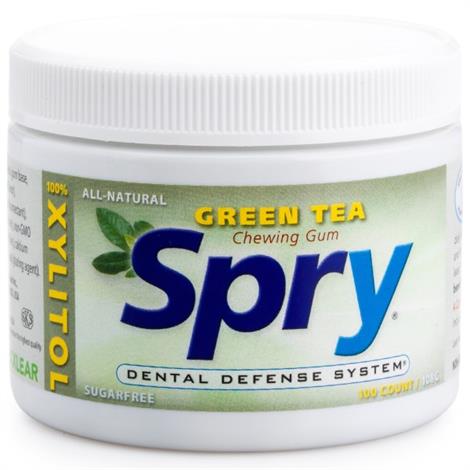 Spry Green Tea Gum | Dental and Oral Care