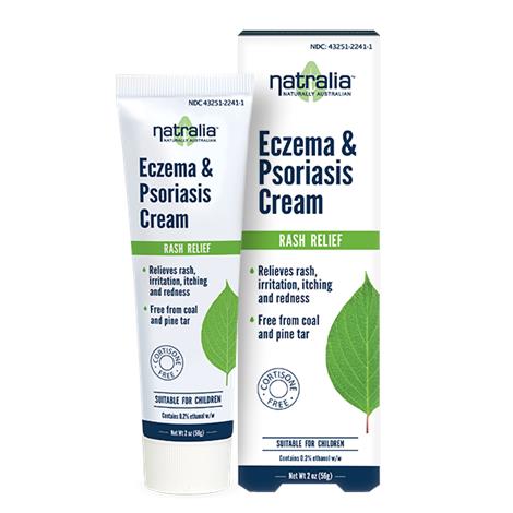 Natralia Eczema And Psoriasis Rash Relief Cream | Organic Skin Care