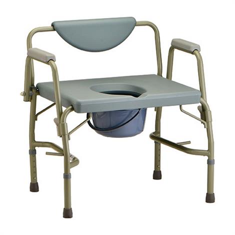 Buy Nova Medical Heavy Duty Commode with Drop-Arm And Extra Wide Seat