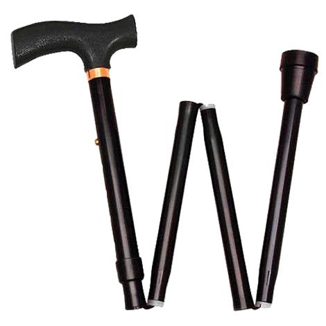 Buy Mabis DMI Ladies Adjustable Folding Cane With Derby Top Handle