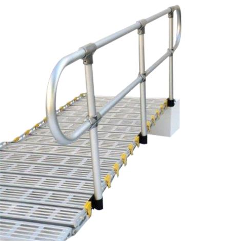 Roll-A-Ramp Removable Aluminum Handrail Kit [Buy And Save ...