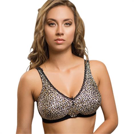 leopard print bra