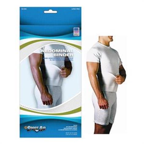 Scott Specialities Sport-Aid 9 Inches Wide White Abdominal Binder ...