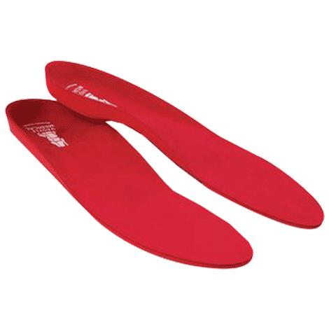 Vasyli Custom Red Full Length High Density Insoles | FootCare Insoles