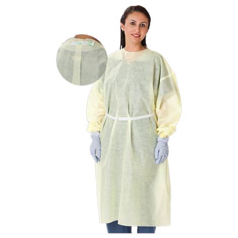 Cardinal Health Multi-Ply Yellow Isolation Gowns | Isolation Gown
