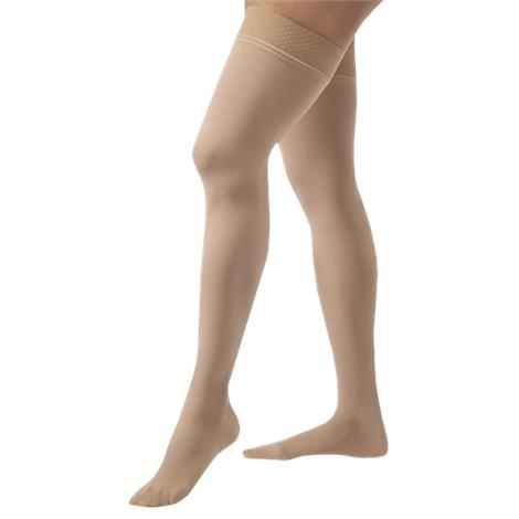Buy BSN Jobst X-Large Opaque Closed Toe Thigh High 15-20mmHg Compression Stockings with Silicone Band