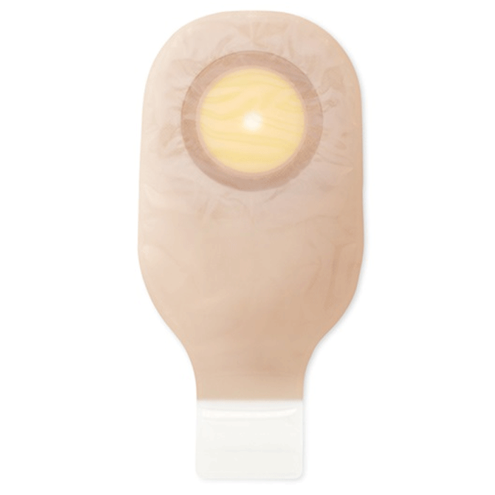 Hollister Premier One Piece Flat Cut To Fit Ultra Clear Drainable Pouch With Flexwear Skin Barrier