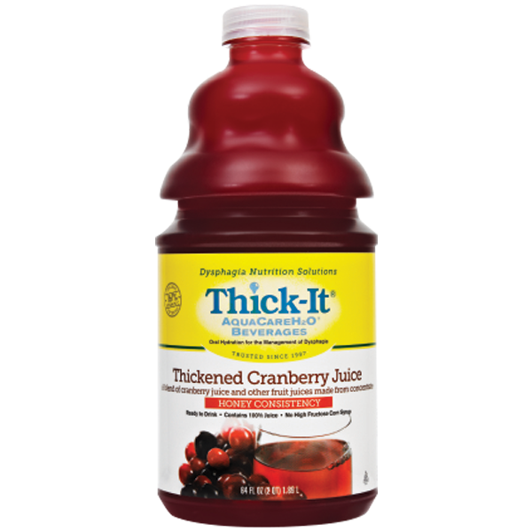 Kent ThickIt AquaCareH2O Thickened Cranberry Juice With Honey