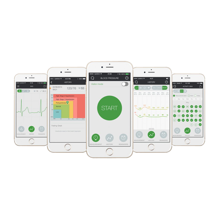 Qardio Arm Smart Blood Pressure Monitor by QARDIO INC Health Products